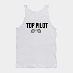 top pilot glasses Tank Top